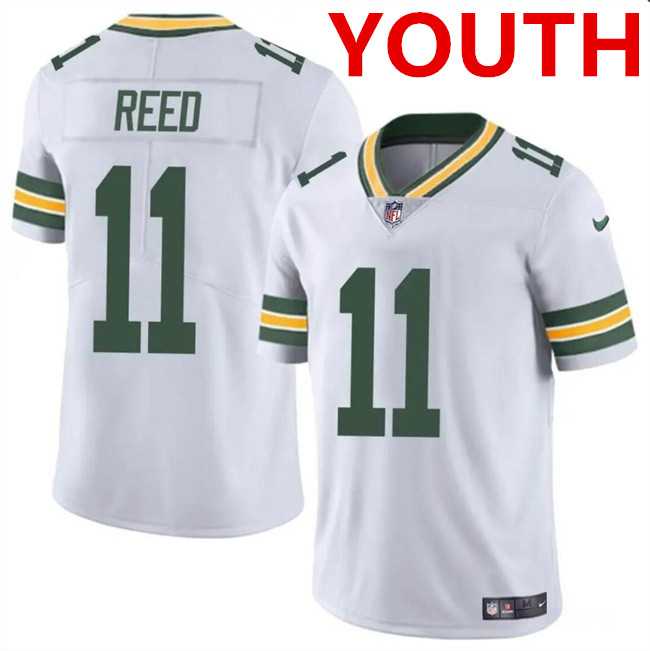 Youth Green Bay Packers #11 Jayden Reed White Vapor Untouchable Stitched Jersey Dzhi,We sell and wholesale Youth Green Bay Packers #11 Jayden Reed White Vapor Untouchable Stitched Jersey Dzhi on line form chian!